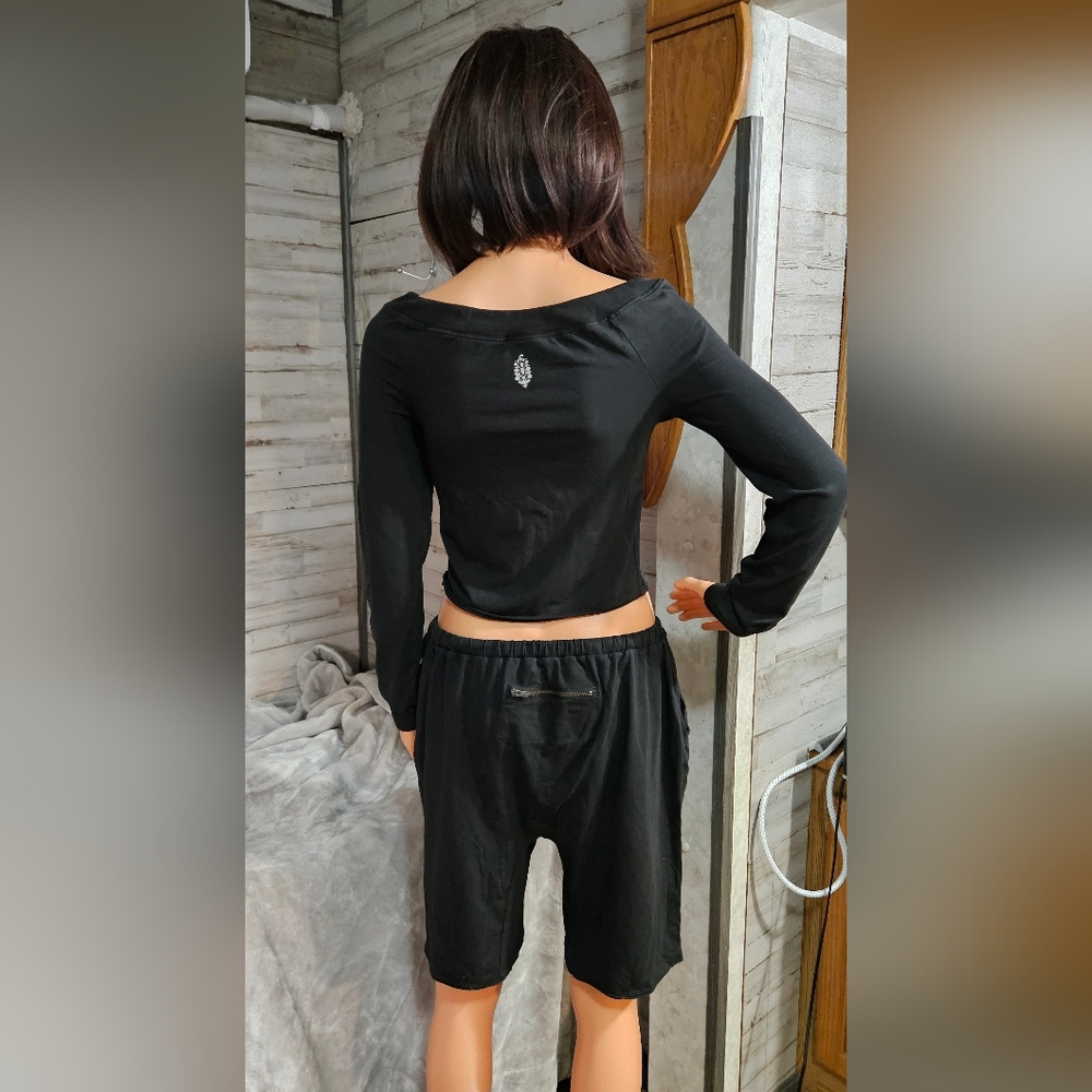 FP Matching Workout Charcoal Set Medium Two piece FP Movement - Picture 3 of 15